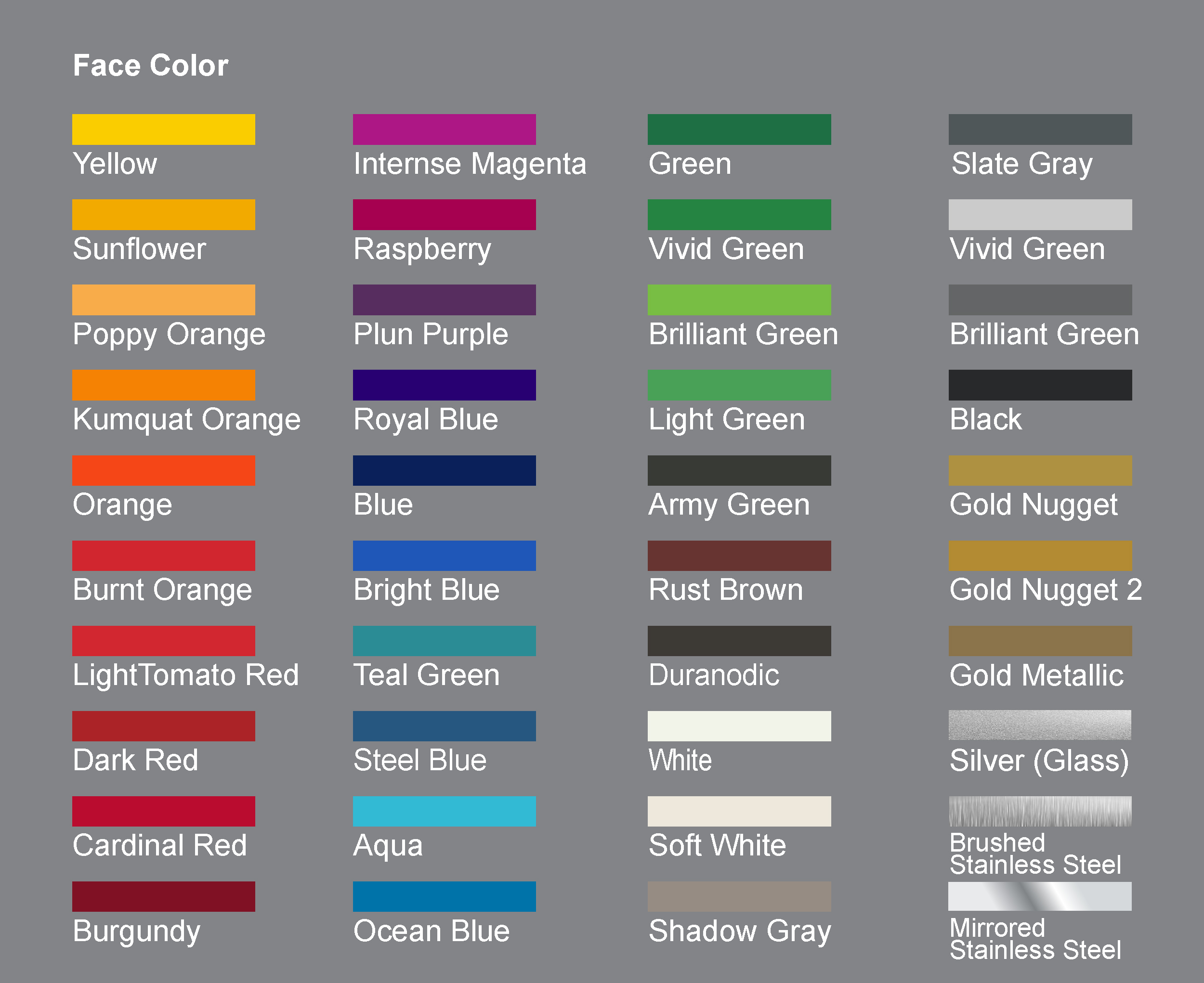 Face Color